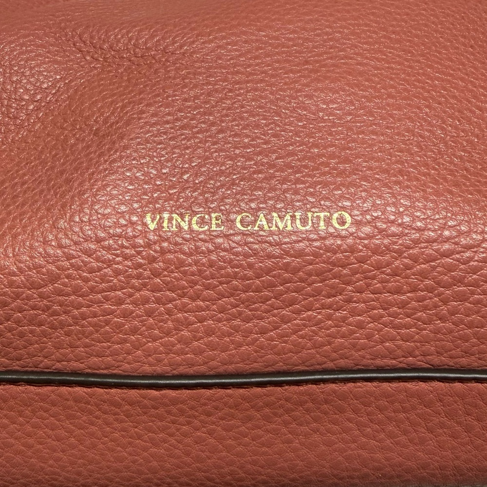Vince Camuto Blush Rose Leather Bag with Tassel Charm - Picture 2 of 11
